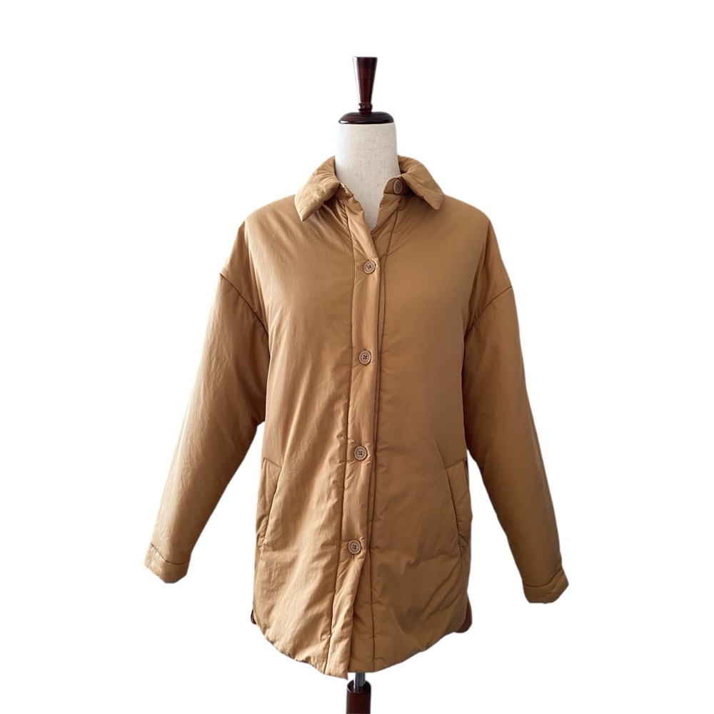 We The Free Crazy Cool Shirt Jacket XS Lightweight Oversized Canyon Sunset